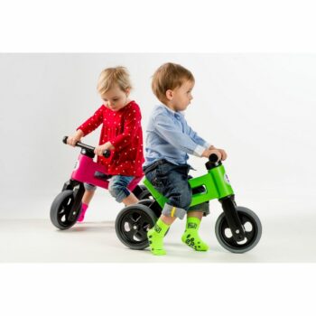 Teddies FUNNY WHEELS Rider Sport zelené 2v1 28/30cm