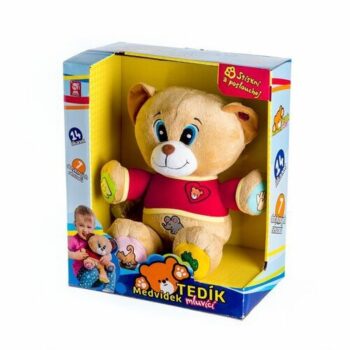 Teddies Medveď Tedík hovoriaci 30 cm CZ