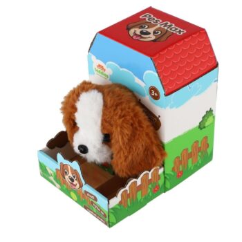 Teddies Pes Max 15 x12 cm na batérie so zvukom a pohybom