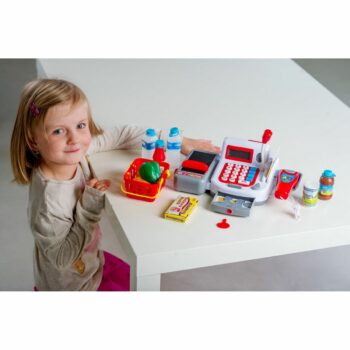 Teddies Pokladňa digitálna 30 cm s doplnkami, so zvukom a svetlom, na batérie