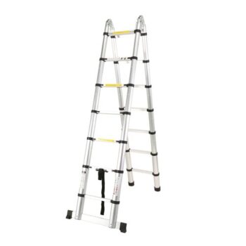 Teleskopický rebrík, 2 x 2,2 m, XL