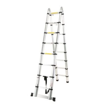 Teleskopický rebrík, 2 x 2,5 m, XXL