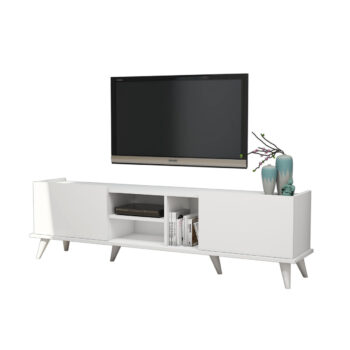 Televízny stolík Elegante White
