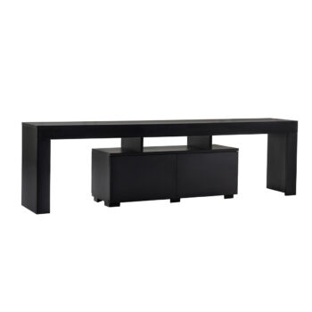 Televízny stolík Enclave Wood Black