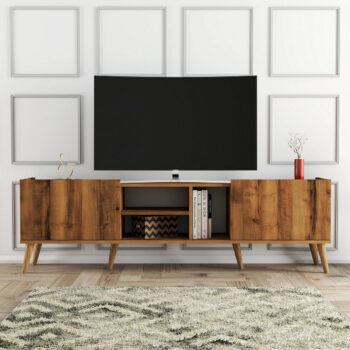 Televízny stolík Lotus Walnut