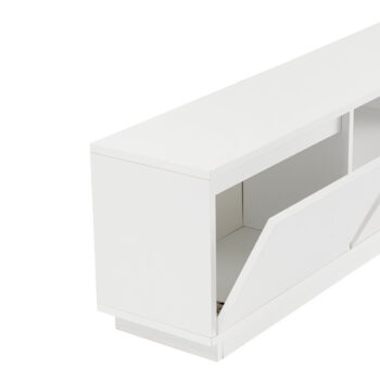 Televízny stolík Vanguard Natural White