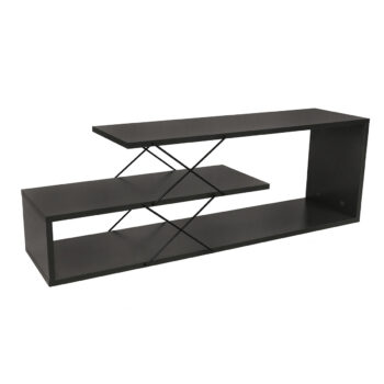 Televízny stolík Zigzag Anthracite