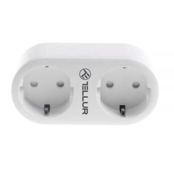 Tellur WiFi Smart AC Dual Plug, Duálna 16 A, 3680 W zásuvka
