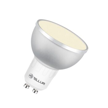 Tellur WiFi Smart LED RGB žiarovka GU10, 5 W, čirá, teplá biela
