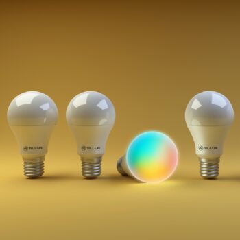 Tellur WiFi Smart RGB žiarovka E27, 10 W, , teplá biela