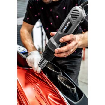Teplovzdušná pištoľ s výkonom 2000W, rovná rukoväť 59G523 GRAPHITE