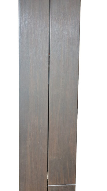 Terasové dosky TMAVÝ BAMBUS 20 × 137 × 1850 mm | jemne rýh. / hladká | drážka