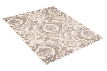 Terasový béžový koberec s ornamentom Šírka: 80 cm | Dĺžka: 150 cm