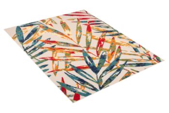 Terasový koberec s farebným motívom lístia Šírka: 160 cm | Dĺžka: 230 cm