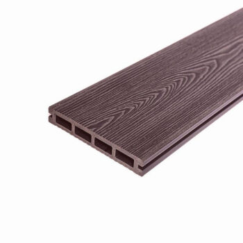 Terasový profil UNVOC WOOD ORECH jemné ryhovanie / štruktúra dreva 23 × 146 × 2000 mm