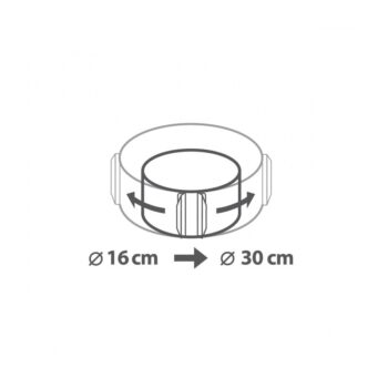 Tescoma 623380 Delícia Nastaviteľná forma na tortu guľatá 16 - 30 cm