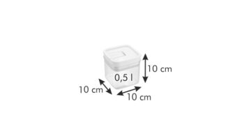 Tescoma Airstop Dóza 0,5 l, 0,5 l