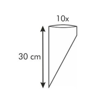 Tescoma DELÍCIA zdobiace vrecúško 30 cm, 10 ks, 30 cm