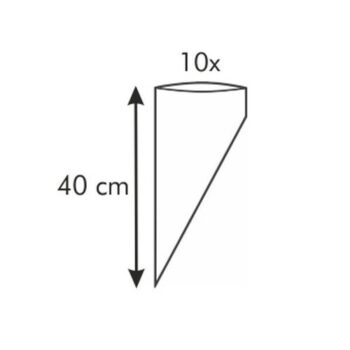 Tescoma DELÍCIA zdobiace vrecúško 40 cm, 10 ks, 40 cm