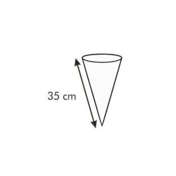 Tescoma DELÍCIA zdobiace vrecúško plátené 35 cm, 6 trysiek