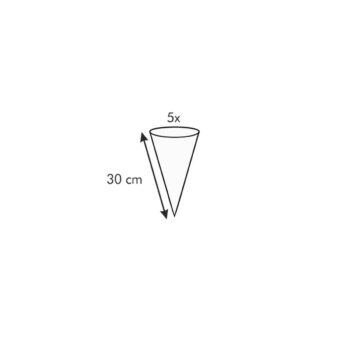 Tescoma DELÍCIA zdobiace vrecúško s mini tryskou 30 cm