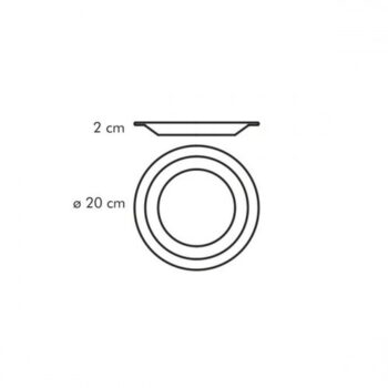 Tescoma Dezertný tanier GUSTITO, 20 cm