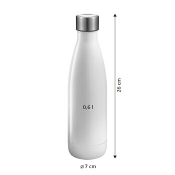 Tescoma Fľaša CONSTANT PASTEL 0,6 l, modrá