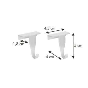 Tescoma Háčiky na dvierka FlexiSPACE, 2 ks