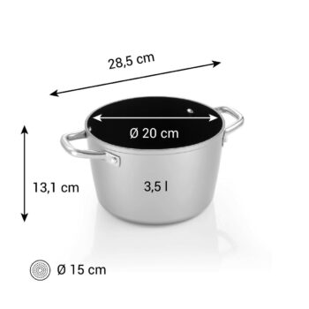 Tescoma Hrniec GrandCHEF+ pr. 20 cm, 3,5 l, pr. 20 cm