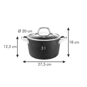 Tescoma Hrniec PRESIDENT Stone s pokrievkou, 3 l