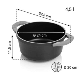 Tescoma Kastról SmartCLICK ¤ 24 cm, 4,5 l, 4,5 l