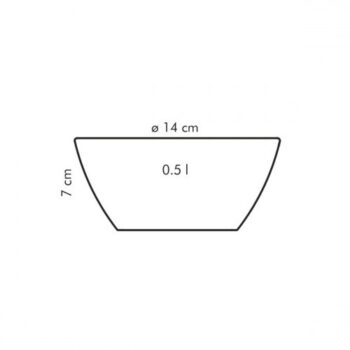 Tescoma Miska CREMA, 14 cm, 14 cm