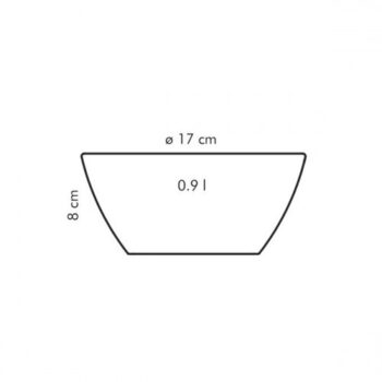 Tescoma Miska CREMA, 17 cm, 17 cm