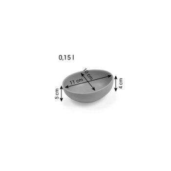 Tescoma Miska FANCY HOME Stones 11 cm, sivá