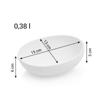 Tescoma Miska FANCY HOME Stones 15 cm, sivá