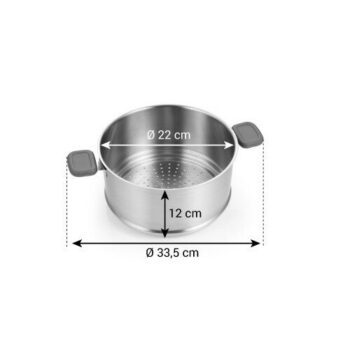 Tescoma Naparovacia nádoba GrandCHEF, 20 / 22 cm