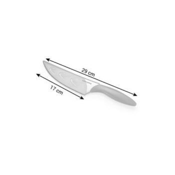 Tescoma Nôž kuchársky MicroBlade MOVE 17 cm, s ochranným puzdrom, 17 cm