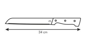 Tescoma Nôž na chlieb Home Profi 21 cm