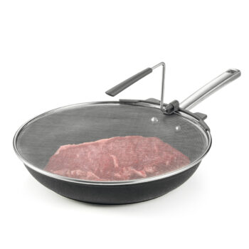 Tescoma Ochranné sito so sklápacou rukoväťou GrandCHEF, 30  cm
