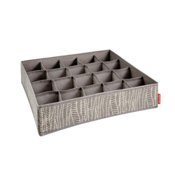 Tescoma Organizér na ponožky a bielizeň FANCY HOME, 40 x 35 x 10 cm, cappuccino, L