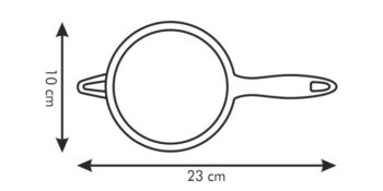 Tescoma PRESTO celonerezové sitko, 23 x 10 cm, 23 cm
