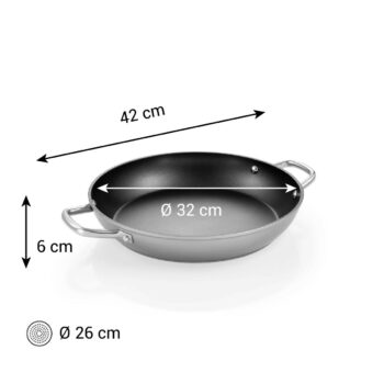 Tescoma Panvica GrandCHEF+ pr. 32 cm, 2 úchyty, pr. 32 cm