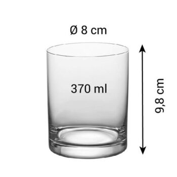 Tescoma Sada pohárov na short drink CHARLIE, 6 ks, 370 ml, S