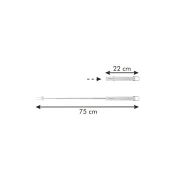Tescoma Teleskopická vidlička PRIVILEGE, 75 cm