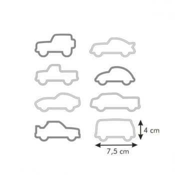 Tescoma Vykrajovače autíčka DELÍCIA KIDS, 8 ks
