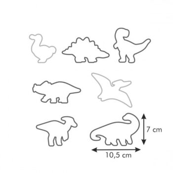 Tescoma Vykrajovače dinosaury DELÍCIA KIDS, 7 ks