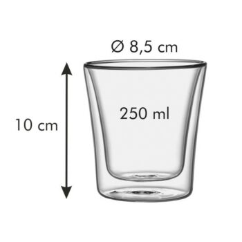 Tescoma dvojstenné poháre myDRINK, 250 ml, 2 ks, M