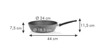 Tescoma i-PREMIUM Stone Panvica hlboká 24 cm