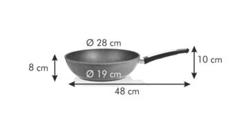 Tescoma i-PREMIUM Stone Wok 28 cm,