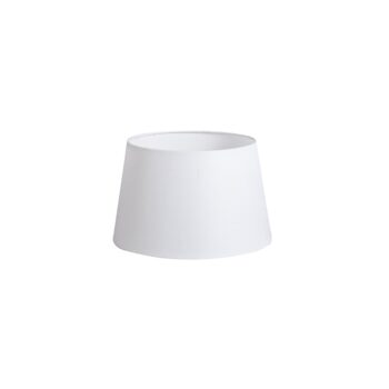 Tienidlo na lampu z ľanu biele 25/16